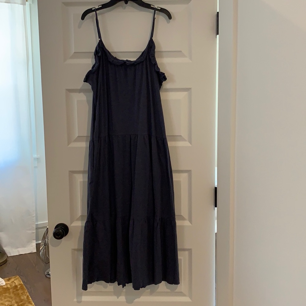 Natural life tiered maxi dress